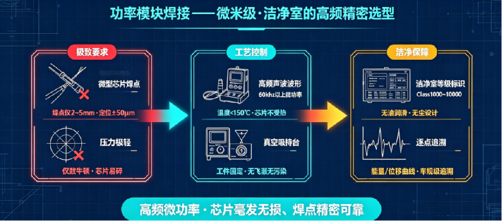 半导体功率模块：微型精密焊接的高频机型选型